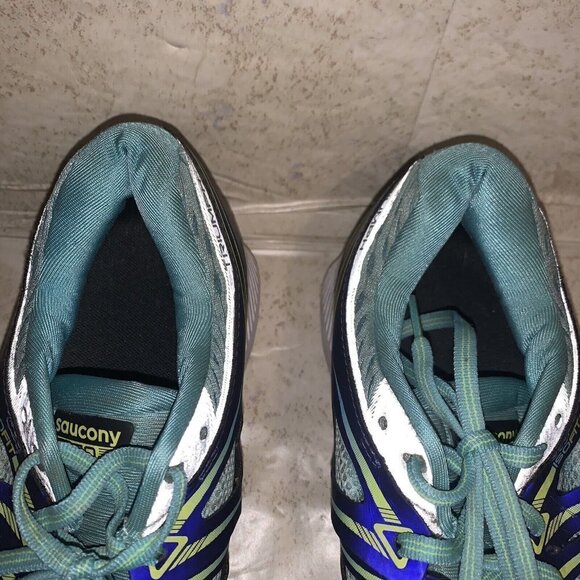 Saucony Blue ISOFIT Triumph Running Everun Athletic Low Top Sneakers Size 11 - Picture 4 of 9